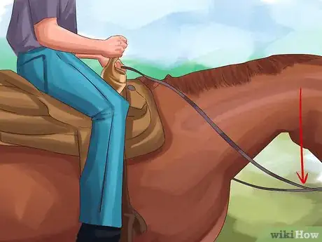 Image titled Keep a Horse Calm While Riding Step 6