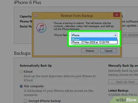 Image titled Recover Data After a Factory Reset on iPhone or iPad Step 10
