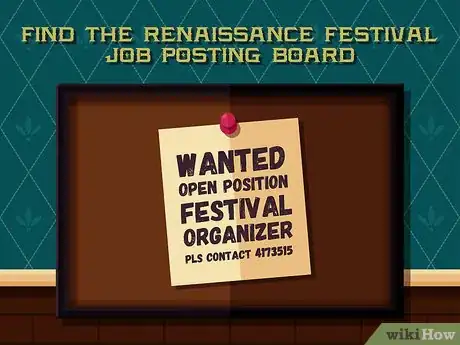 Image titled Work at a Renaissance Faire Step 3