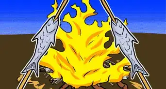 Make a Bonfire with Lighter Fluid