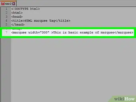 Image titled Make Text Blink in HTML Step 3
