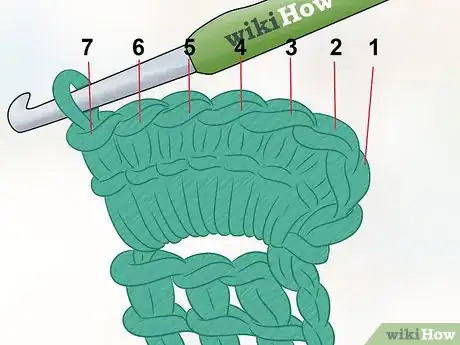 Image titled Crochet the Reverse Shell Stitch Step 8