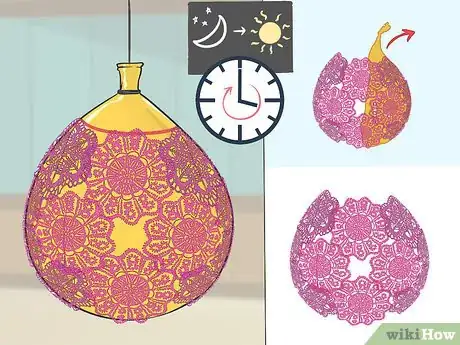 Image titled Crochet a Lamp Shade Cover Step 10