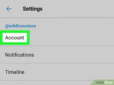 Image titled Add a Phone Number on Twitter on Android Step 4