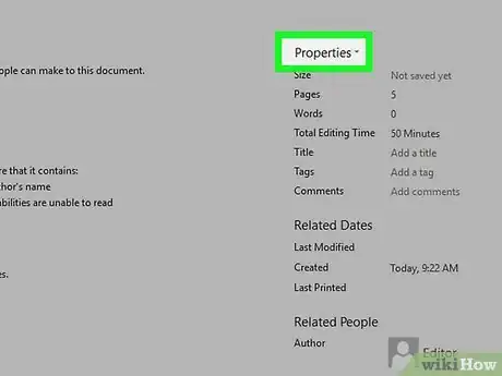 Image titled Reduce a Microsoft Word File Size Step 16