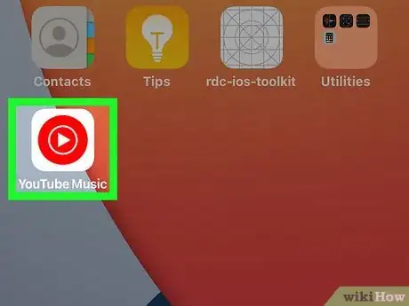 Image titled See Your YouTube Music History on iPhone or iPad Step 1