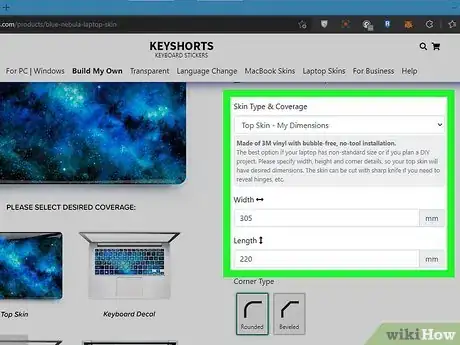 Image titled Measure for a Laptop Skin Step 3