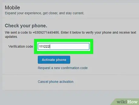 Image titled Add a Phone Number on Twitter on a PC or Mac Step 7