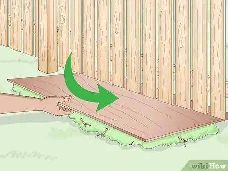 Image titled Paint a Wood Fence Step 1