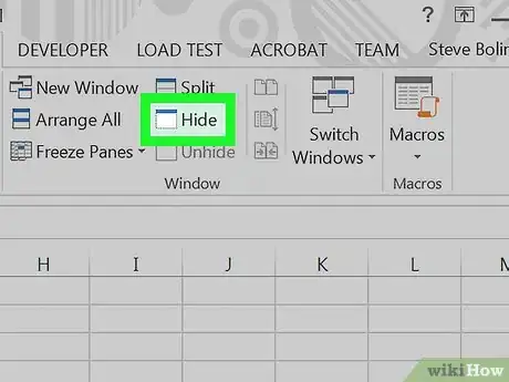 Image titled Hide Columns in Excel Step 4