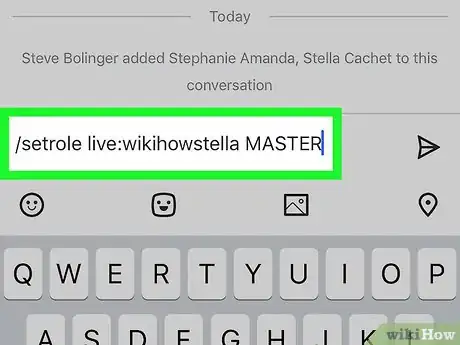 Image titled Make Someone an Admin of a Skype Group on iPhone or iPad Step 10
