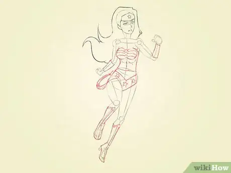 Image titled Draw Wonder Woman Step 15
