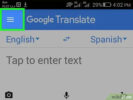 Image titled Download a Language for Offline Use in Google Translate for Android Step 2
