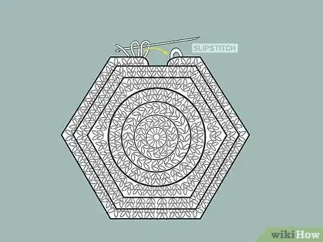 Image titled Crochet a Hexagon Step 11