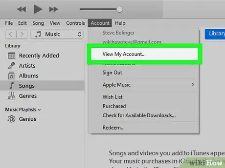 Image titled Cancel an iTunes Subscription on PC or Mac Step 3
