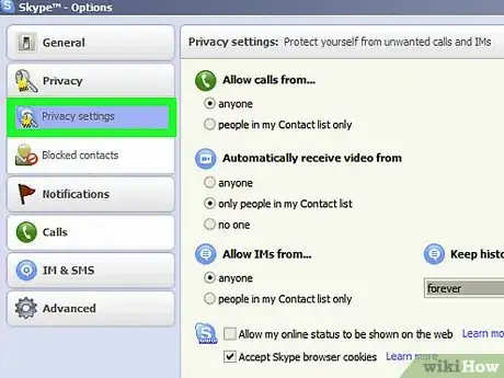 Image titled Block Contact Requests on Skype on PC or Mac Step 4
