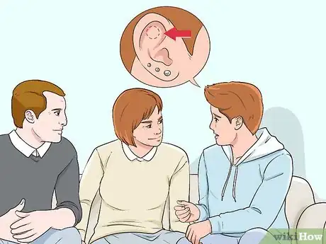 Image titled Talk Your Parents into Letting You Have Multiple Piercings Step 6