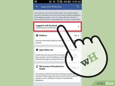 Image titled Delete Farmville from Facebook Step 10