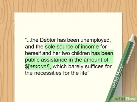 Image titled Prove Undue Hardship for Student Loans Step 5