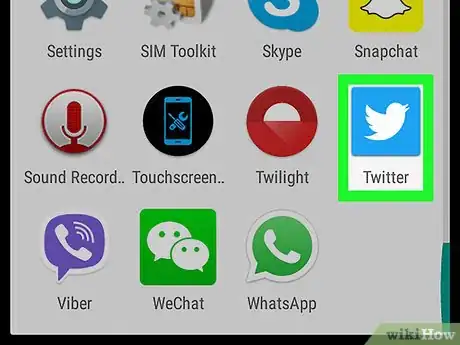 Image titled Add a Phone Number on Twitter on Android Step 1