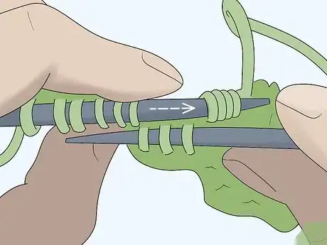 Image titled Knit Cables Without a Cable Needle Step 10