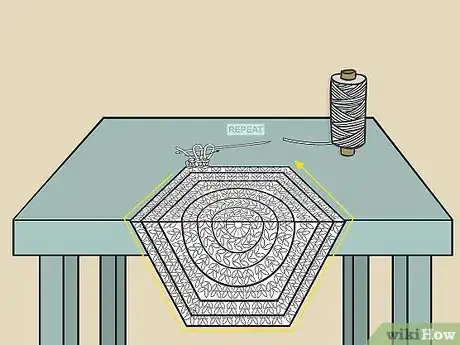 Image titled Crochet a Hexagon Step 10