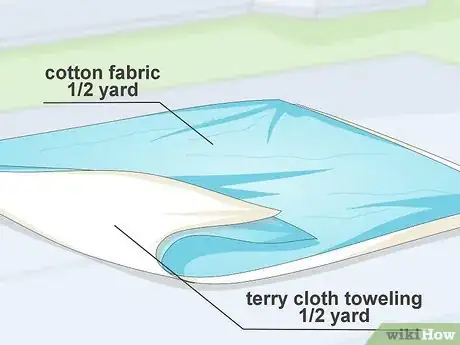 Image titled Cut and Sew a Baby Bib With Snaps Step 3