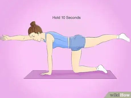 Image titled Do the Bird Dog Exercise Step 4