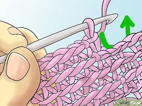 Image titled Crochet a Pink Ribbon Scarf Step 7