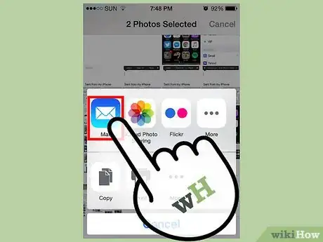 Image titled Attach Photos and Videos to Emails on an iPhone or iPad Step 14