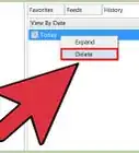 Delete Browsing History in Internet Explorer