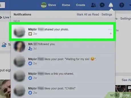 Image titled Clear Facebook Notifications Step 11