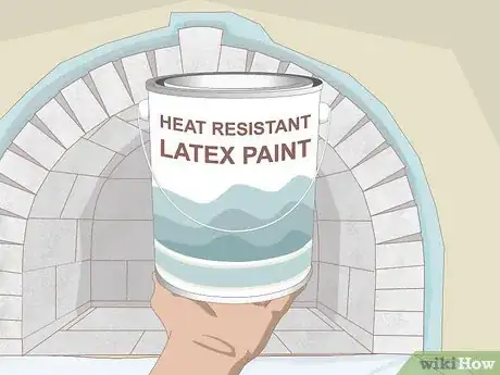 Image titled Paint a Brick Fireplace Step 13