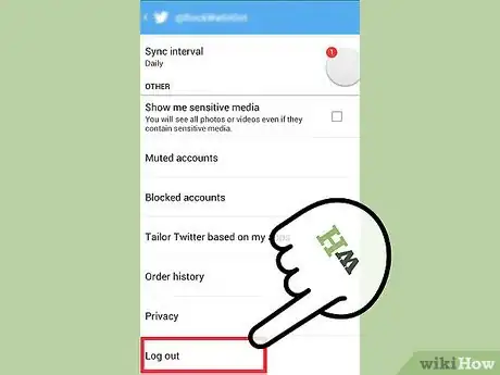 Image titled Log Out of Twitter Step 6