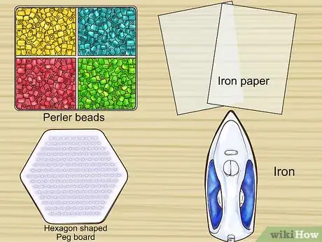 Image titled Make Perler Bead Snowflakes Step 3
