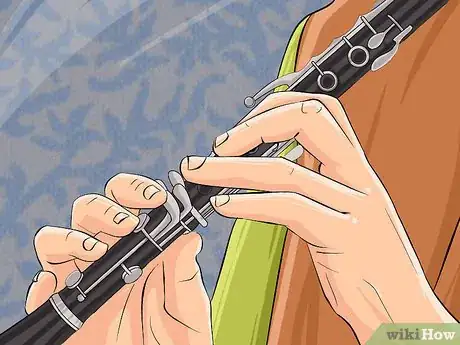 Image titled Identify Leaking Pads on Your Woodwind Instrument Step 1