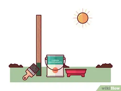 Image titled Replace a Fence Post in Concrete Step 7