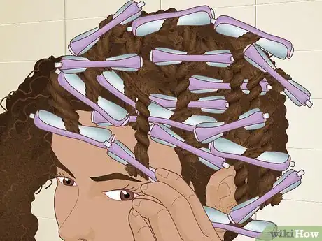 Image titled Do a Twist and Curl on Natural Hair Step 8