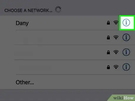 Image titled Automatically Join a Wi‐Fi Network on an iPhone Step 10