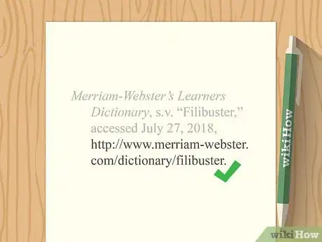 Image titled Cite a Dictionary Website Step 14
