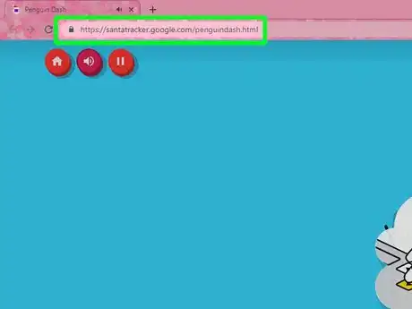 Image titled Play Penguin Dash on Google’s Santa Tracker Step 1
