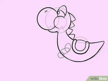 Image titled Draw Yoshi from Mario Step 9
