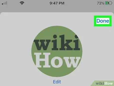 Image titled Share Your Profile in Messages on iPhone or iPad Step 6
