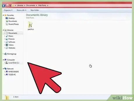 Image titled Add a Font to Dreamweaver Step 6