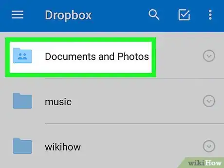 Image titled Remove a Shared Folder on Dropbox on Android Step 7