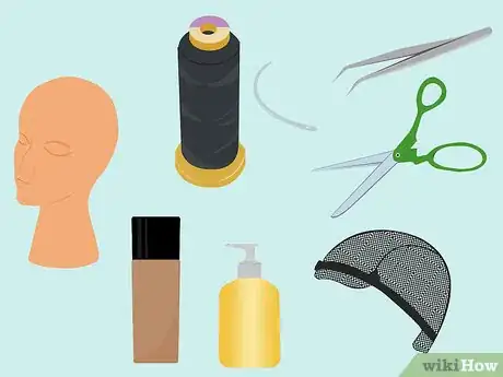 Image titled Make Your Own Wig out of Weave Step 9