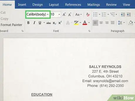 Image titled Avoid Common Resume Mistakes Step 10