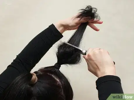 Image titled Do a Bun Mohawk Step 5