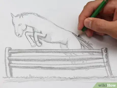 Image titled Draw a Horse Jumping Step 11