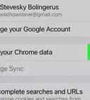 Disable Sync in Google Chrome